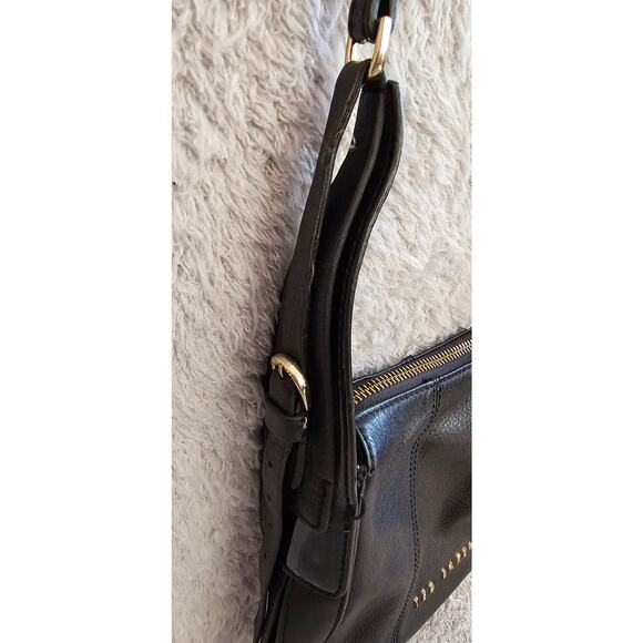 Ted Baker Leather Lined Travel Crossbody Purse Bag Women Small Black - Picture 6 of 16